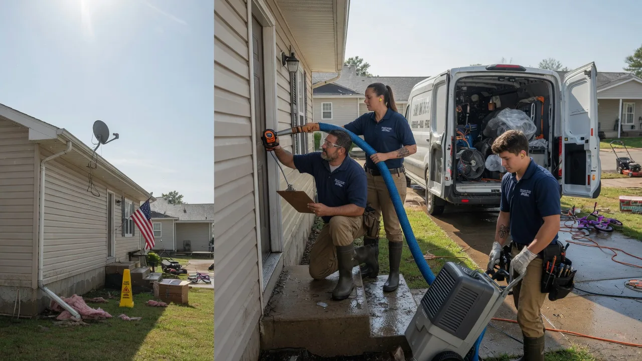 Ceiling Water Damage Restoration in Markham, IL near me
